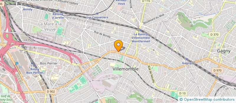 localisation de l'entreprise MONSIEUR ADILSON PEREIRA GONCALVES à VILLEMOMBLE