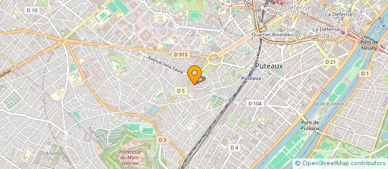 localisation de l'entreprise MONSIEUR ADIP YUKSEK à SURESNES
