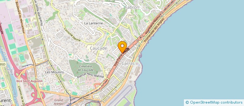 localisation de l'entreprise MONSIEUR ADIR FEIJO MARTIN à NICE