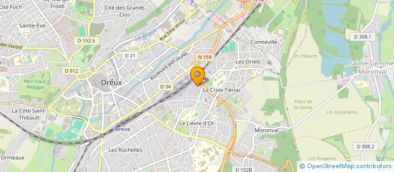 localisation de l'entreprise MONSIEUR ADIS BABAEV à DREUX