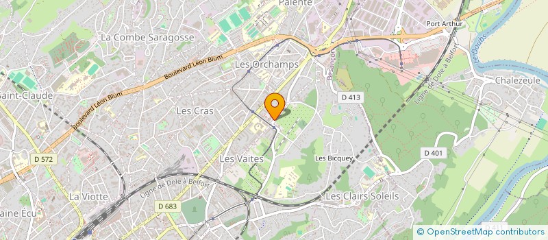 localisation de l'entreprise MONSIEUR ADIS CELIKOVIC  BESANCON