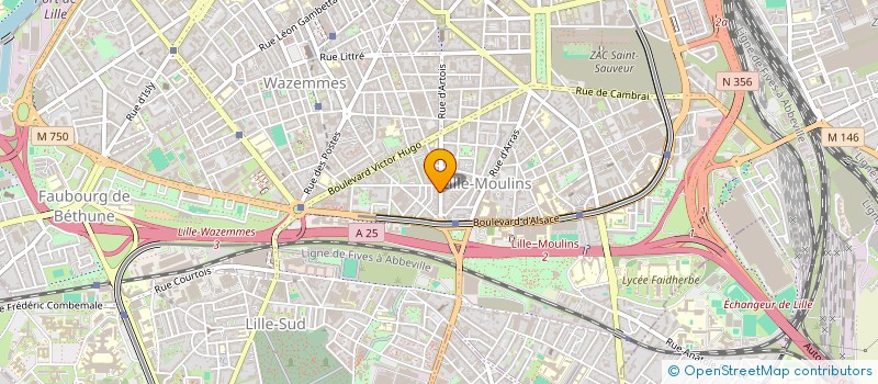 localisation de l'entreprise MONSIEUR ADISACK FANOVAN à LILLE