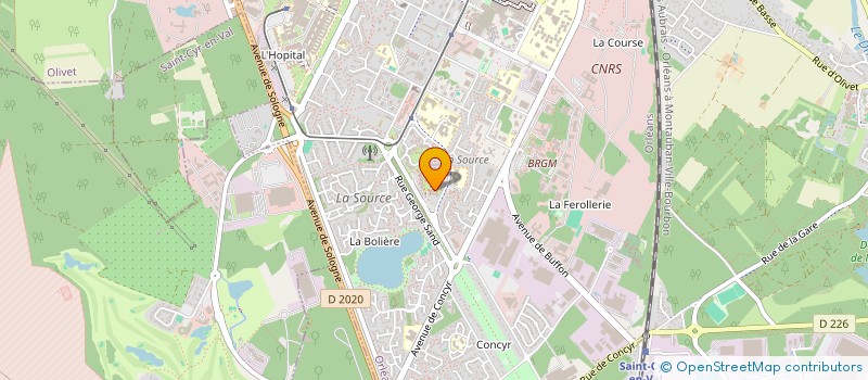 localisation de l'entreprise MONSIEUR ADJE MEMEL à OLIVET