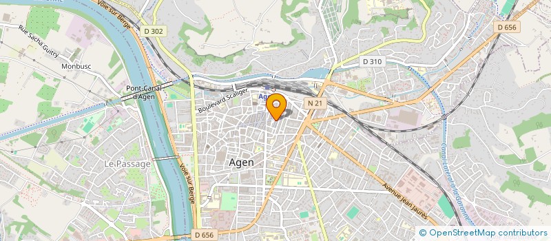 localisation de l'entreprise MONSIEUR ADJE MENSAH à AGEN