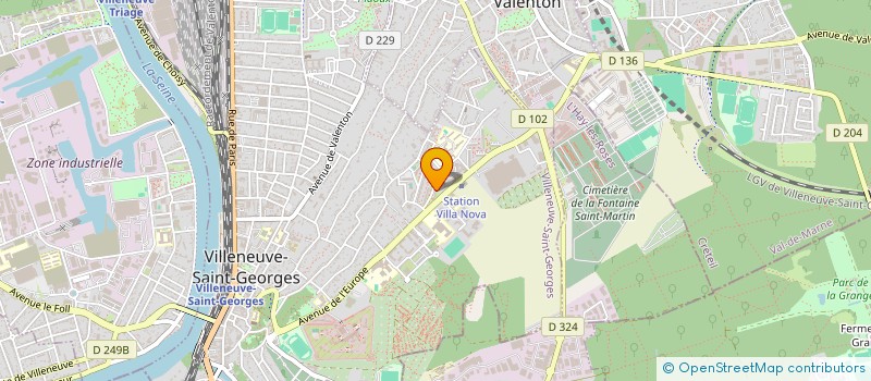 localisation de l'entreprise MONSIEUR ADJETE COMBEY à VILLENEUVE-SAINT-GEORGES