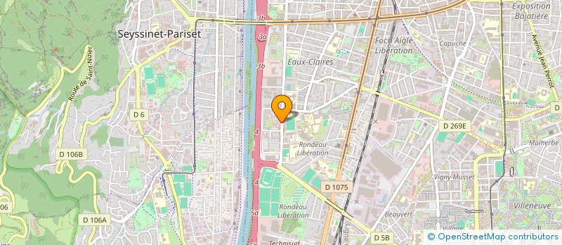 localisation de l'entreprise MONSIEUR ADJIMAENNA ASSANI  GRENOBLE