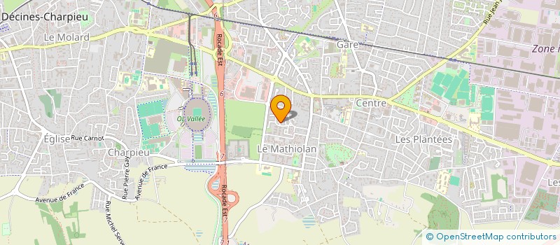 localisation de l'entreprise MONSIEUR ADLAN BOUMAARAF  MEYZIEU