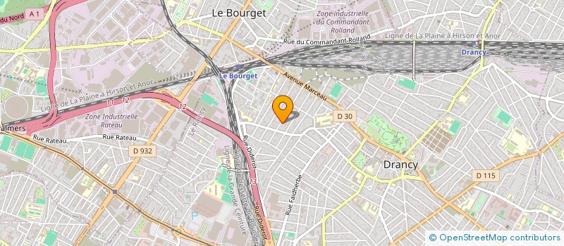 localisation de l'entreprise MONSIEUR ADLANE LAMAMERI à DRANCY