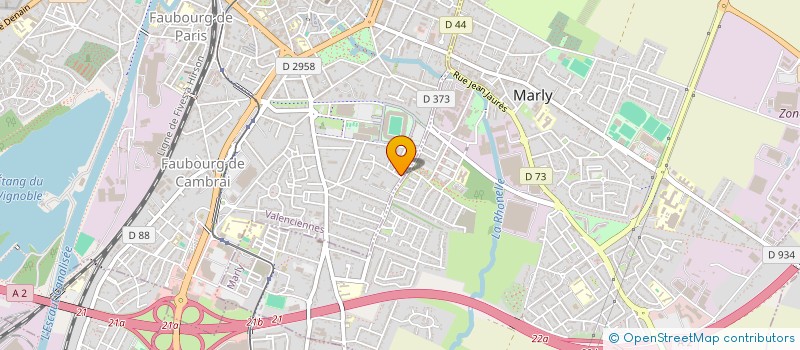 localisation de l'entreprise MONSIEUR ADLANE MANSOUR à VALENCIENNES
