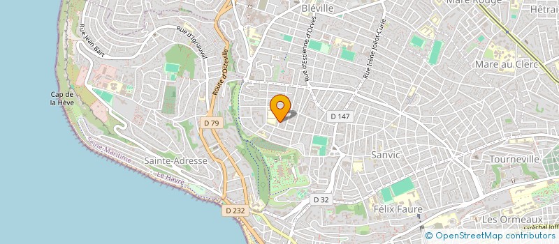 localisation de l'entreprise MONSIEUR ADLANE TAALLAH  LE HAVRE