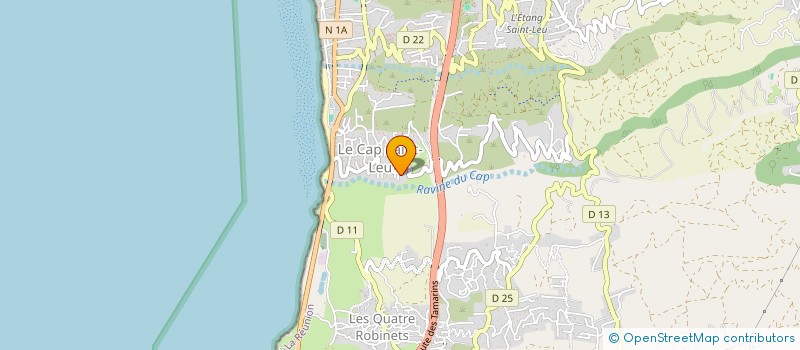 localisation de l'entreprise MONSIEUR ADLEN CHERIF  SAINT-LEU