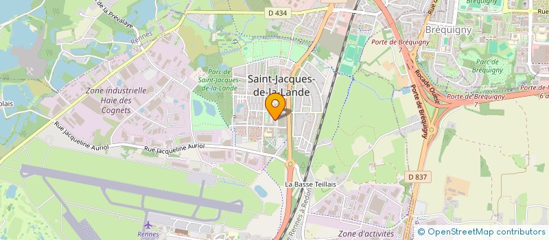 localisation de l'entreprise MONSIEUR ADLEN MAKHLOUFI  SAINT-JACQUES-DE-LA-LANDE