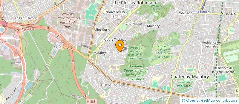 localisation de l'entreprise MONSIEUR ADLENE LANNABI à CHATENAY-MALABRY