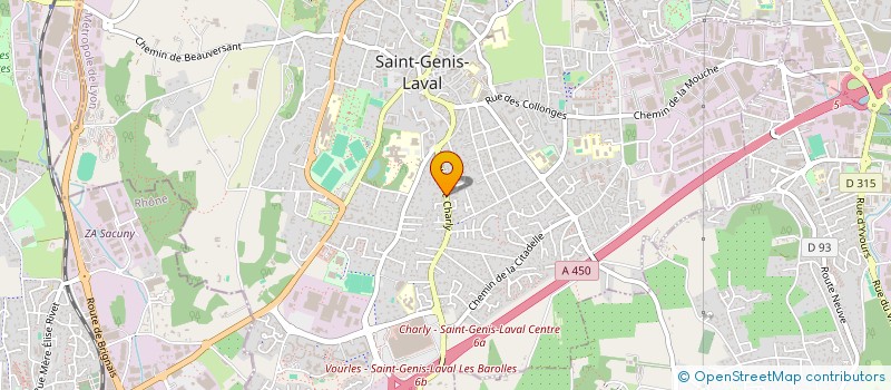 localisation de l'entreprise MONSIEUR ADLENE LARIBI  SAINT-GENIS-LAVAL