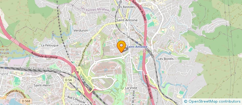 localisation de l'entreprise MONSIEUR ADLENNE AGOUDJIL à MARSEILLE