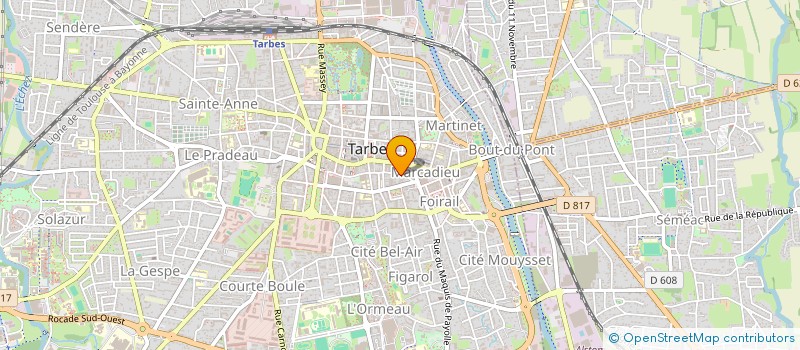 localisation de l'entreprise MONSIEUR ADLER ANTOINE  TARBES