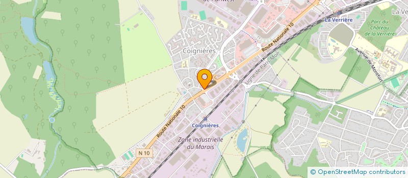 localisation de l'entreprise MONSIEUR ADMILSON BORGES DE OLIVEIRA VARELA  COIGNIERES