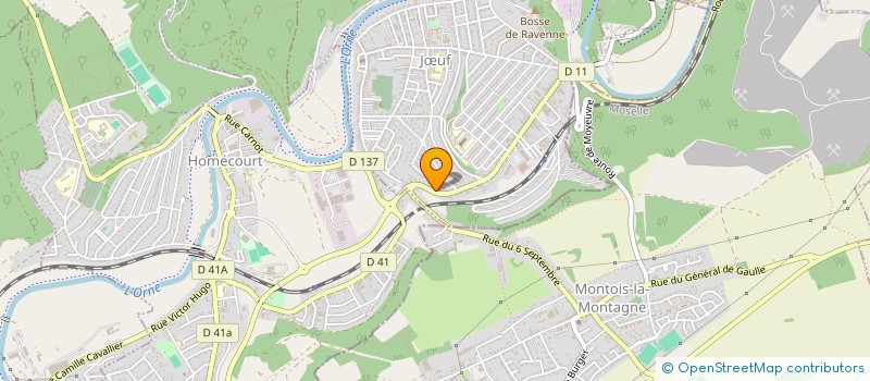 localisation de l'entreprise MONSIEUR ADMIR HYKA  JUF