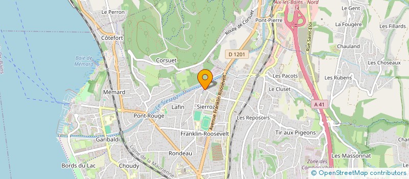 localisation de l'entreprise MONSIEUR ADNAN ADAM ABDELKARIM  AIX-LES-BAINS