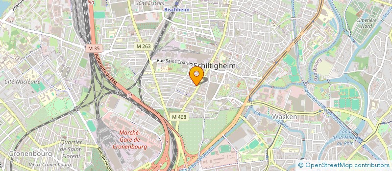 localisation de l'entreprise MONSIEUR ADNAN AIT AHMED  SCHILTIGHEIM