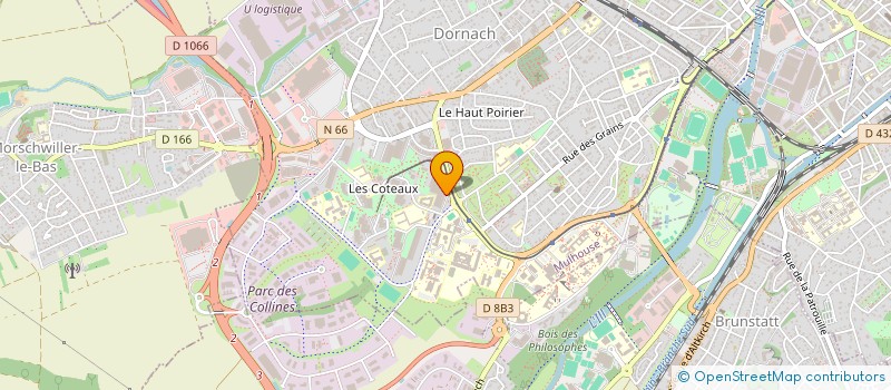 localisation de l'entreprise MONSIEUR ADNAN AKKOYUN  MULHOUSE