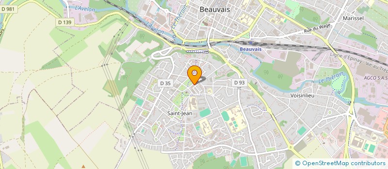 localisation de l'entreprise MONSIEUR ADNAN AMARI MUHUMAD  BEAUVAIS