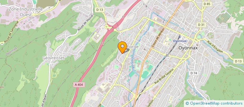 localisation de l'entreprise MONSIEUR ADNAN BABAIC à OYONNAX