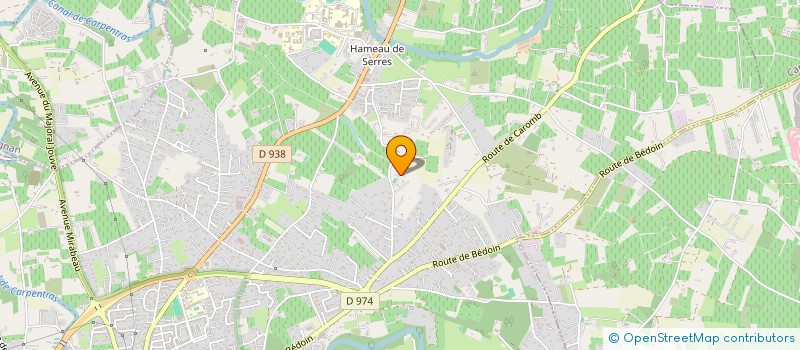 localisation de l'entreprise MONSIEUR ADNAN BERCHAK EL MEJDOUBI à CARPENTRAS