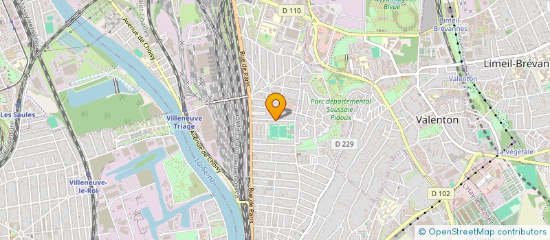 localisation de l'entreprise MONSIEUR ADNAN BOUGUERN  VILLENEUVE-SAINT-GEORGES