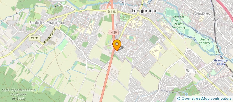 localisation de l'entreprise MONSIEUR ADNAN CHAFEI à LONGJUMEAU