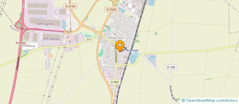 localisation de l'entreprise MONSIEUR ADNAN CURLU à ARTENAY