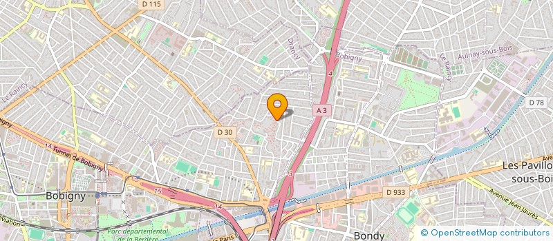 localisation de l'entreprise MONSIEUR ADNAN DUNDAR  BOBIGNY