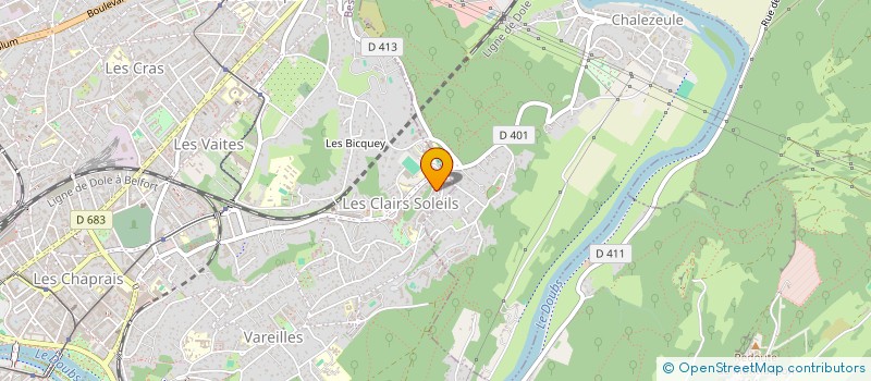 localisation de l'entreprise MONSIEUR ADNAN ELLOUZATI  BESANCON