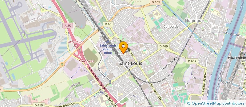 localisation de l'entreprise MONSIEUR ADNAN HALILI à SAINT-LOUIS