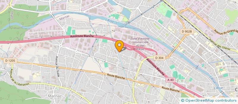 localisation de l'entreprise MONSIEUR ADNAN HERCEGOVAC  SCIONZIER