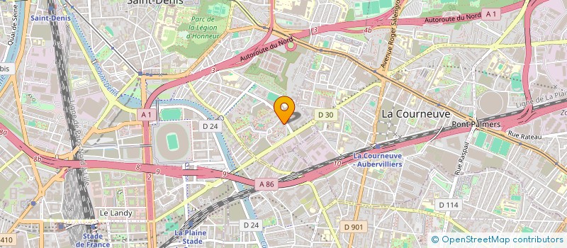 localisation de l'entreprise MONSIEUR ADNAN KHELIF à SAINT-DENIS