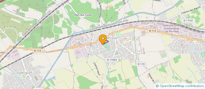 localisation de l'entreprise MONSIEUR ADNAN LIVNJAK  LUNEL-VIEL