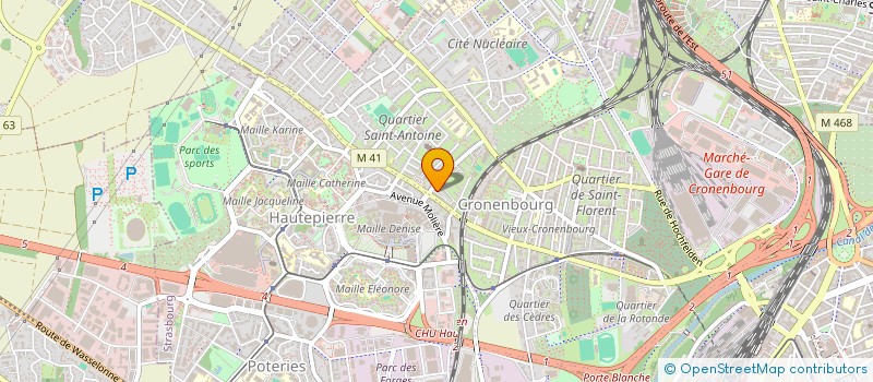 localisation de l'entreprise MONSIEUR ADNAN NASEER à STRASBOURG