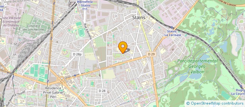 localisation de l'entreprise MONSIEUR ADNAN NAZAR MUHAMMAD à STAINS