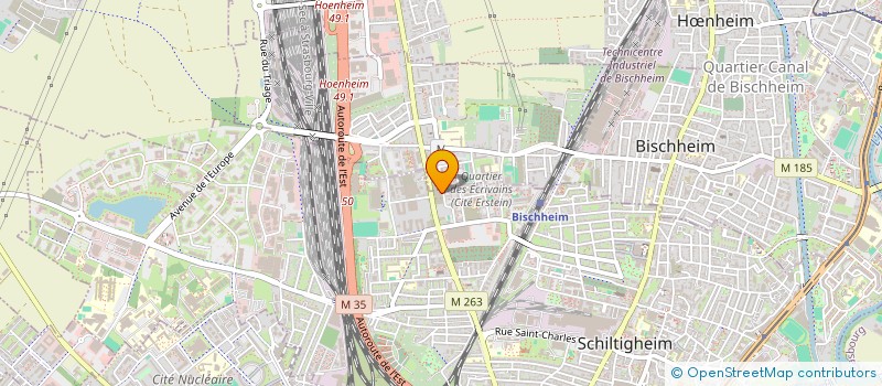 localisation de l'entreprise MONSIEUR ADNAN OZEL  STRASBOURG