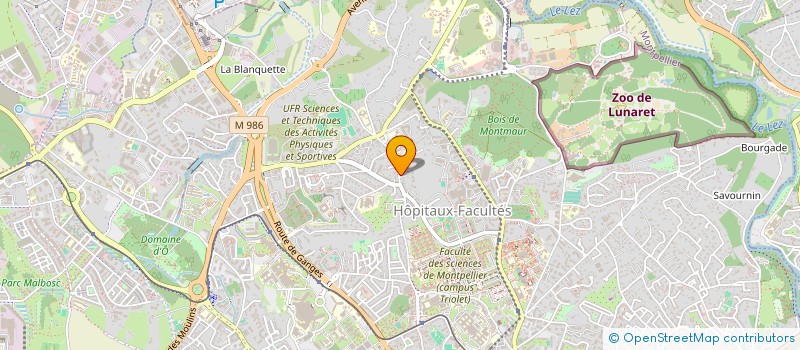 localisation de l'entreprise MONSIEUR ADNAN SAFFAJI TRAIBA à MONTPELLIER