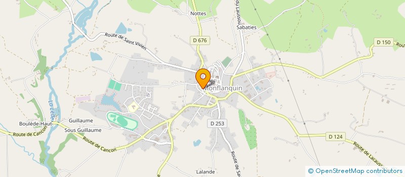 localisation de l'entreprise MONSIEUR ADNAN SIBLINI  MONFLANQUIN