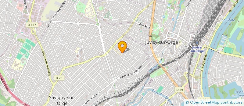 localisation de l'entreprise MONSIEUR ADNAN TIOIJNI  SAVIGNY-SUR-ORGE