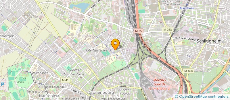 localisation de l'entreprise MONSIEUR ADNAN TOPCU à STRASBOURG