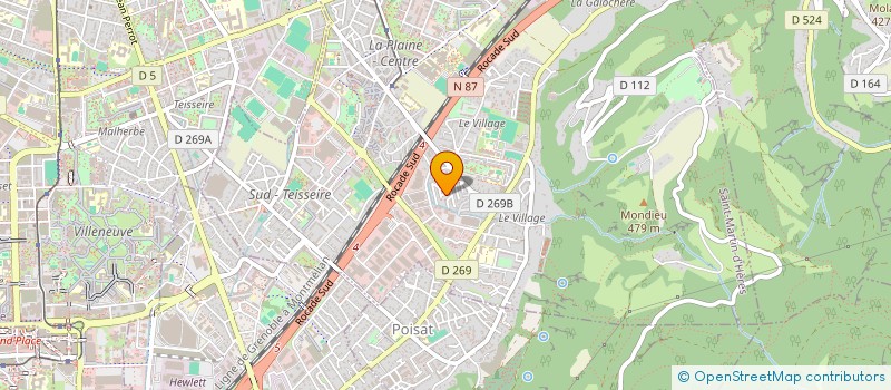 localisation de l'entreprise MONSIEUR ADNAN UZUN  SAINT-MARTIN-D'HERES