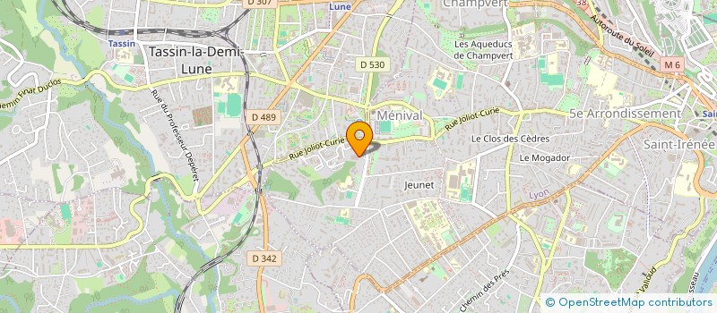 localisation de l'entreprise MONSIEUR ADNAN ZENTURK  LYON