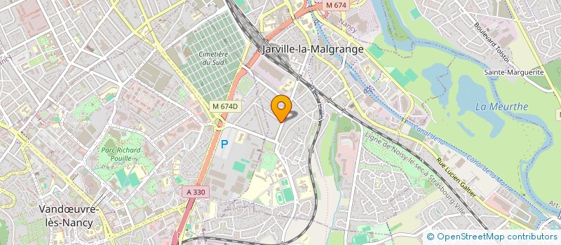 localisation de l'entreprise MONSIEUR ADNANE ASSADI  JARVILLE LA MALGRANGE