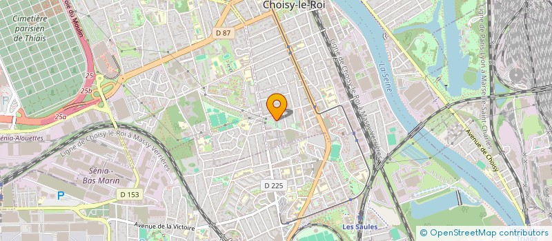 localisation de l'entreprise MONSIEUR ADNANE BEKOUR  CHOISY-LE-ROI