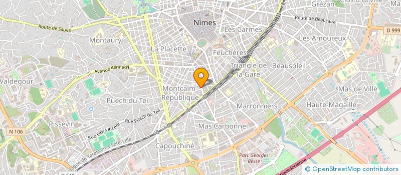 localisation de l'entreprise MONSIEUR ADNANE BENAMAR à NIMES
