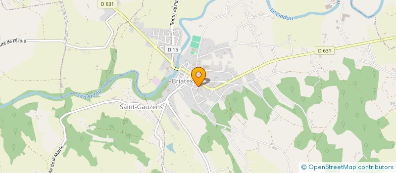 localisation de l'entreprise MONSIEUR ADNANE BOUKEROUI  BRIATEXTE